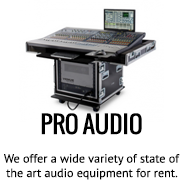 Pro Audio Equipment Rentals Massachusetts Front Page